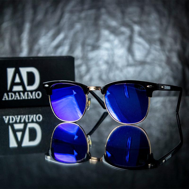 Ray ban clubmaster sales blue frame